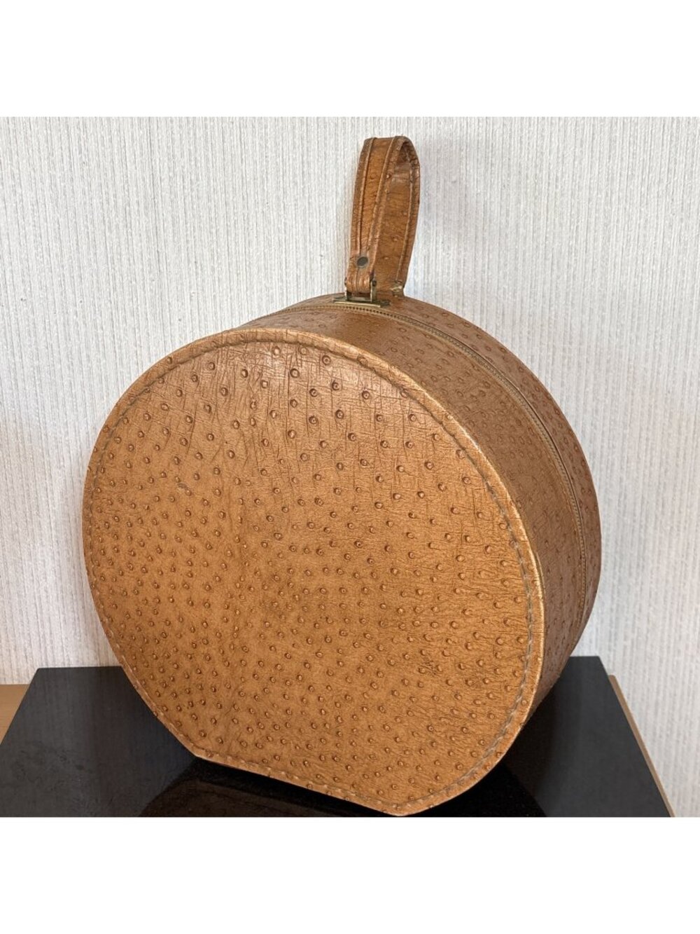 Vintage Bonnet Deluxe Hair Dryer Faux Leather Carrying Case Works